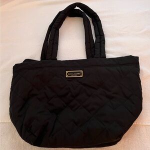Marc Jacobs Black Quilted Tote
